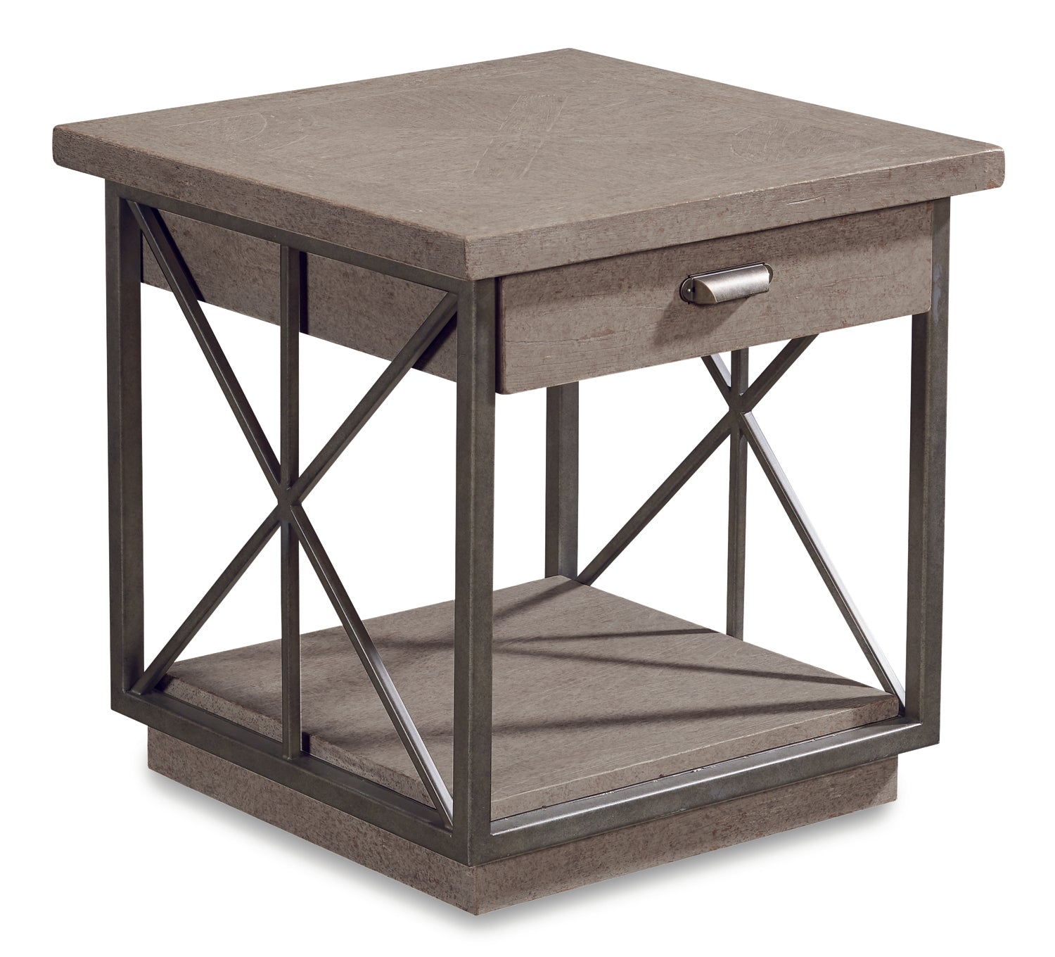 Arch Salvage Burton End Table Mist Al Rugaib Furniture