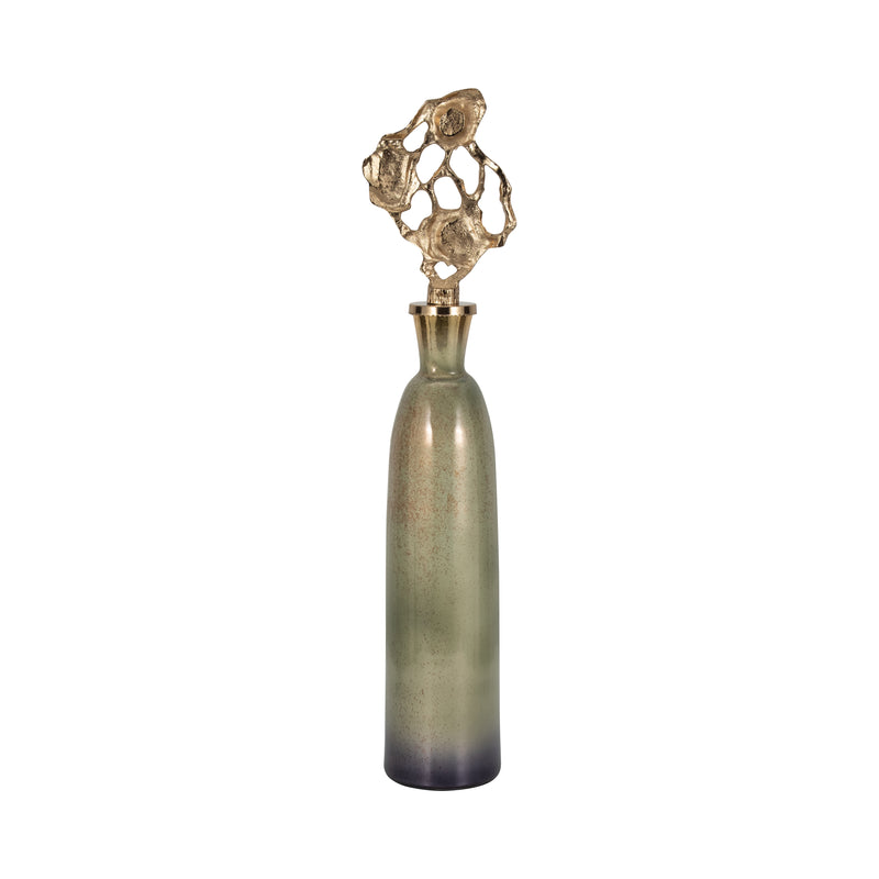 35" Anders Gold Small Floor Bottle