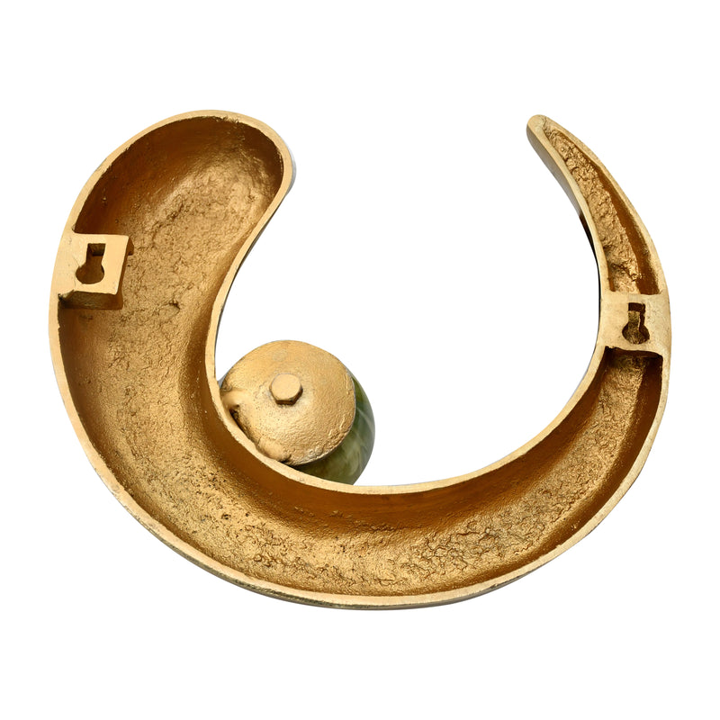 S/3 10/13/15" Amrita Gold Ring Wall Decor