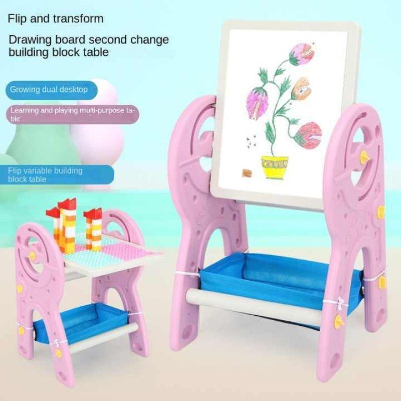 Dreeba Multi-functional building block table + Drawing Board