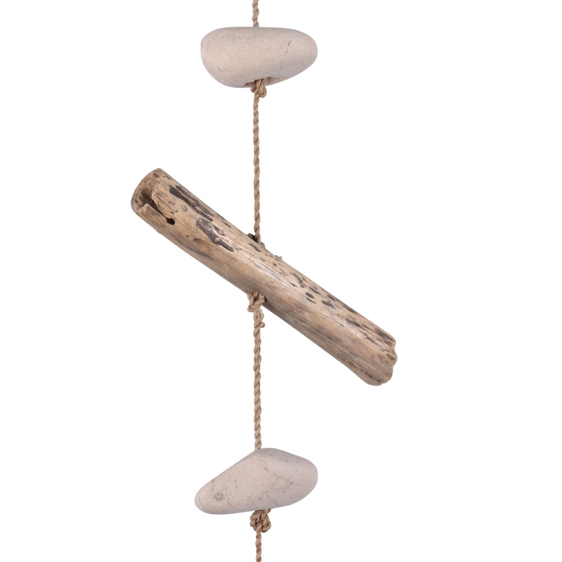 DRIFTWOOD, 39"L STAR HANGINGS, MULTI