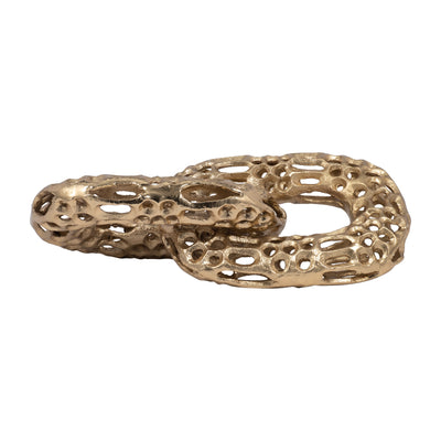 METAL, 12" 2-LINKED CHAINS, GOLD