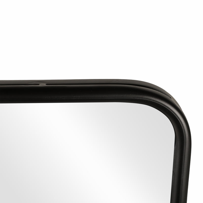 25x69 Rectangular Standing Mirror, Black