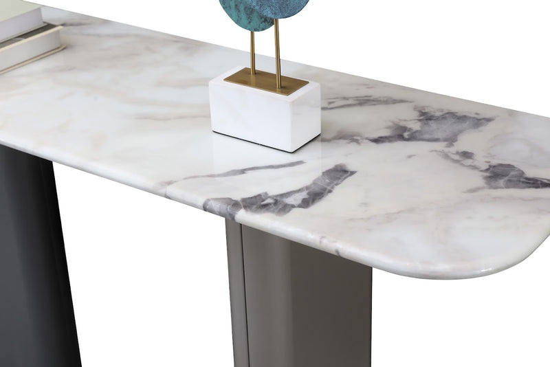 Celadon Charm Marble Console