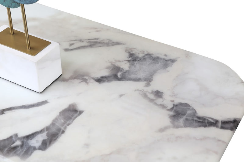 Celadon Charm Marble Console