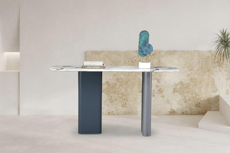 Celadon Charm Marble Console