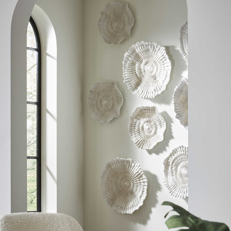 Uttermost Ocean Gems Coral Wall Decor, Set/3