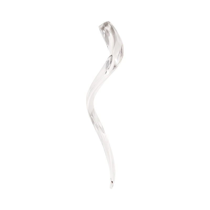 18" Bente Small Antler Polished  Glass