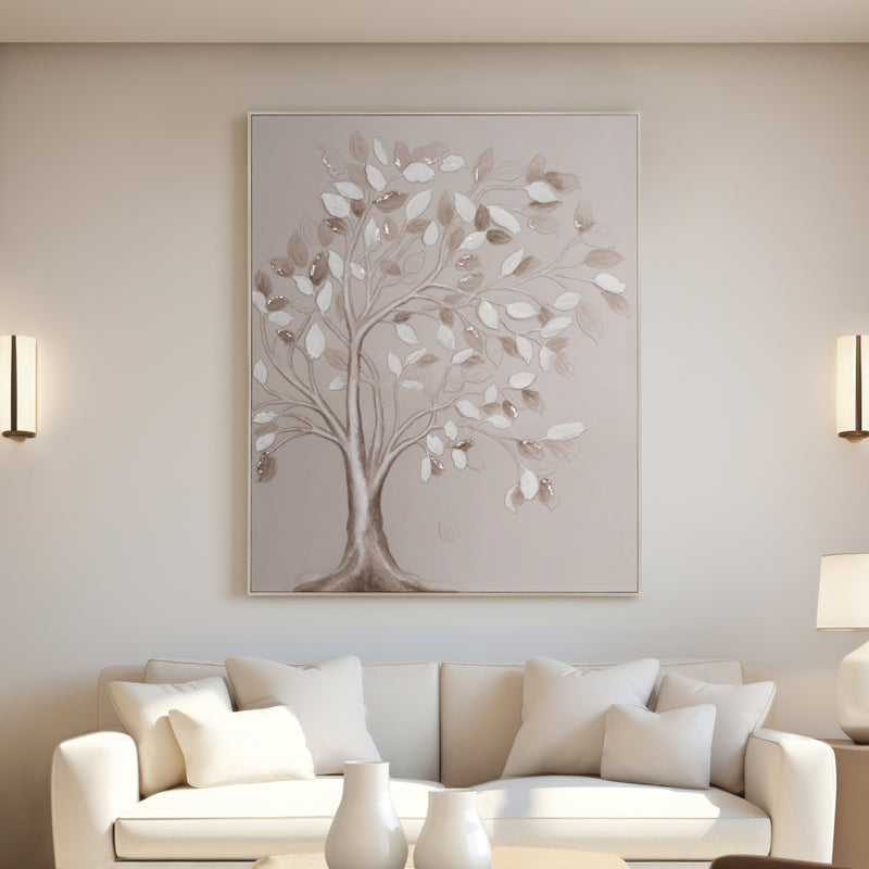 47x59 Tangra Tree Dimensional Plaster Wall Art