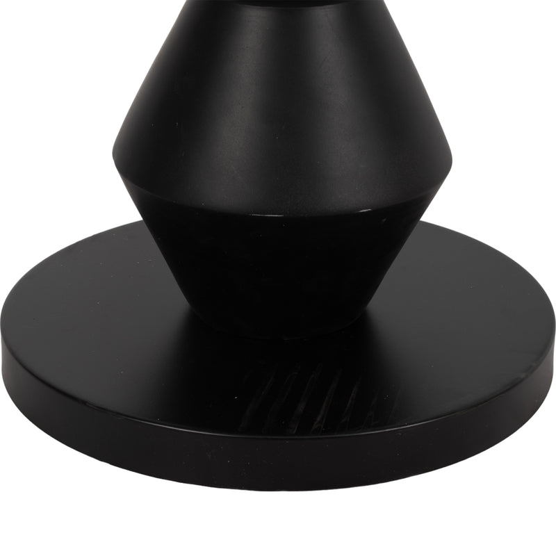 69" Stacked Totem Lamp, Black