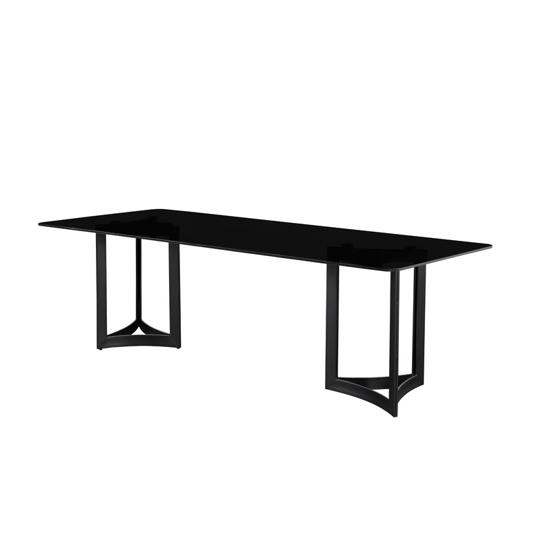 Alexa Glass Top Dining Table