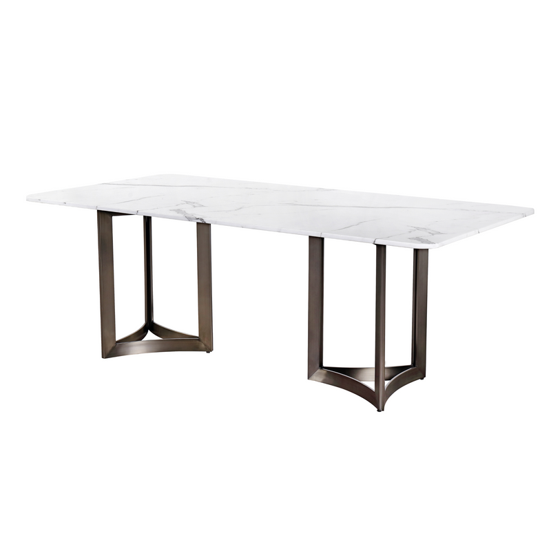 Alexa Marble Top Dining Table