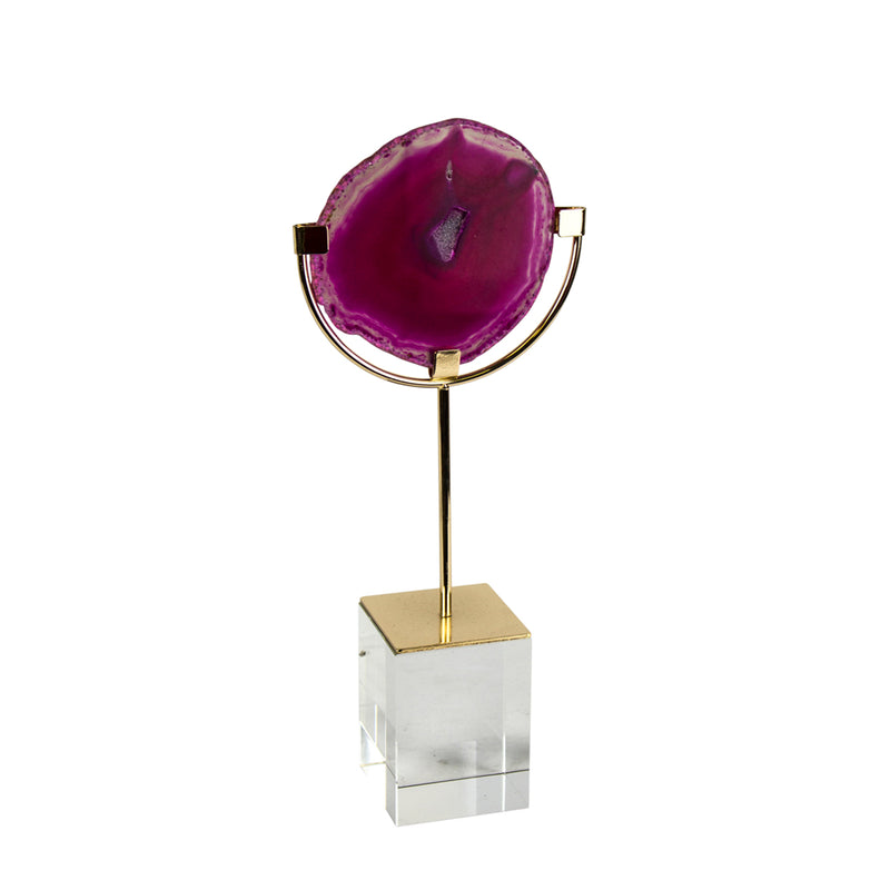 AGATE ON STAND DECOR | 12084-07