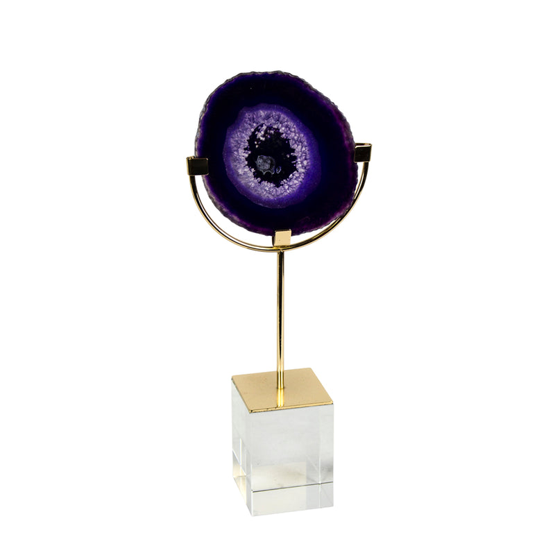 AGATE ON STAND DECOR | 12084-09