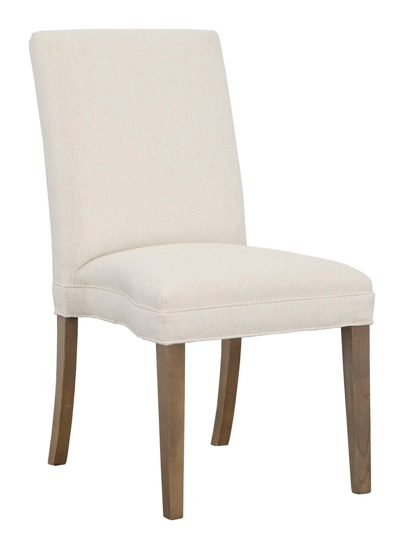 Straight Short Back Armless Stack Chair - 1210-14-M