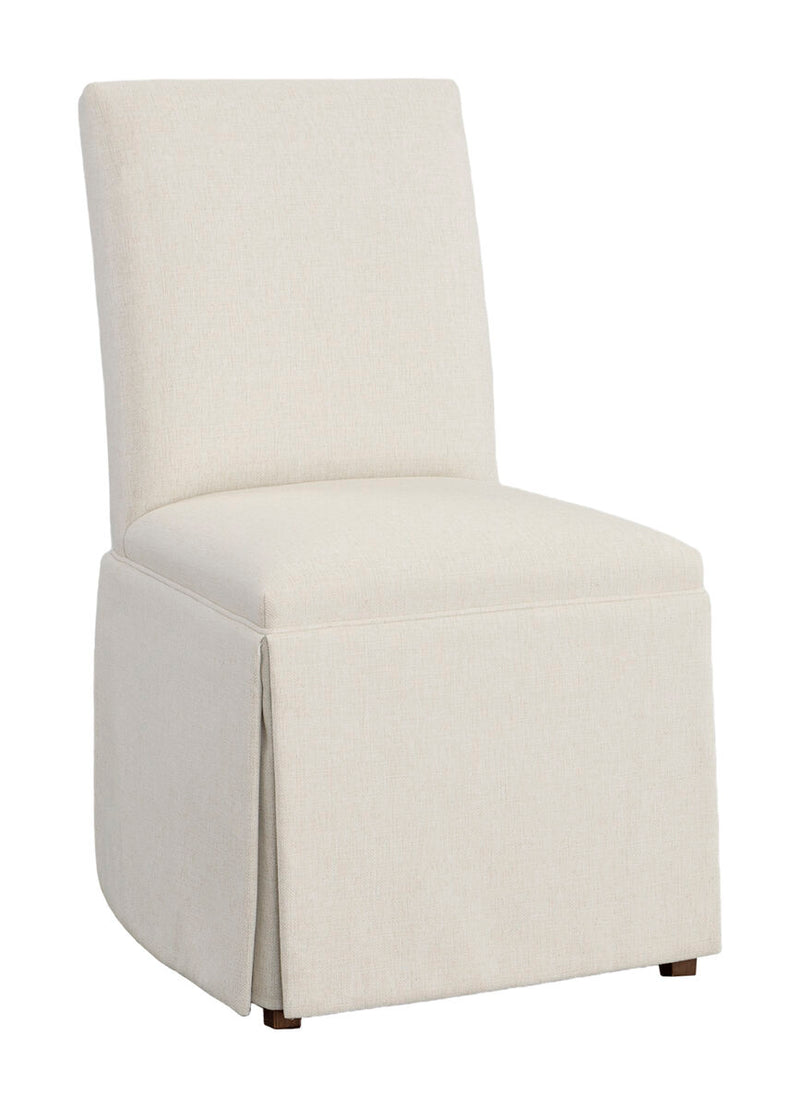 Straight Short Back Skirted Dining Chair - 1211-05-T