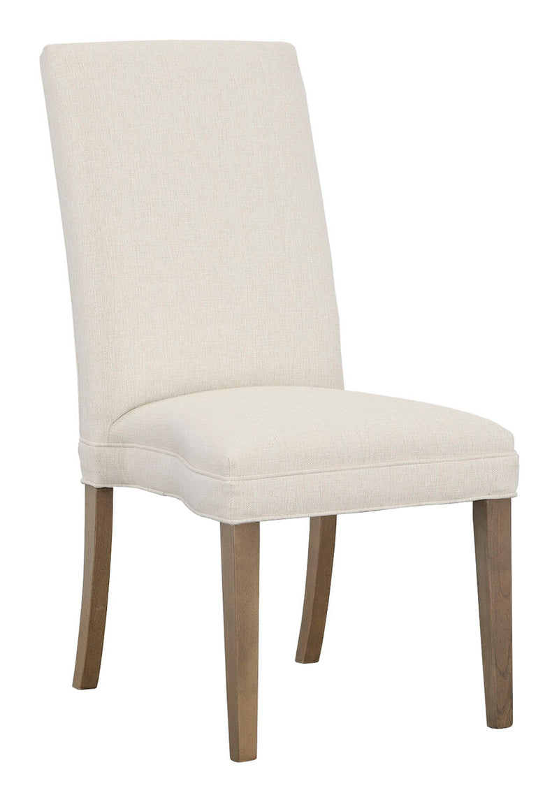 Straight Tall Back Armless Stack Chair - 1214-14-M