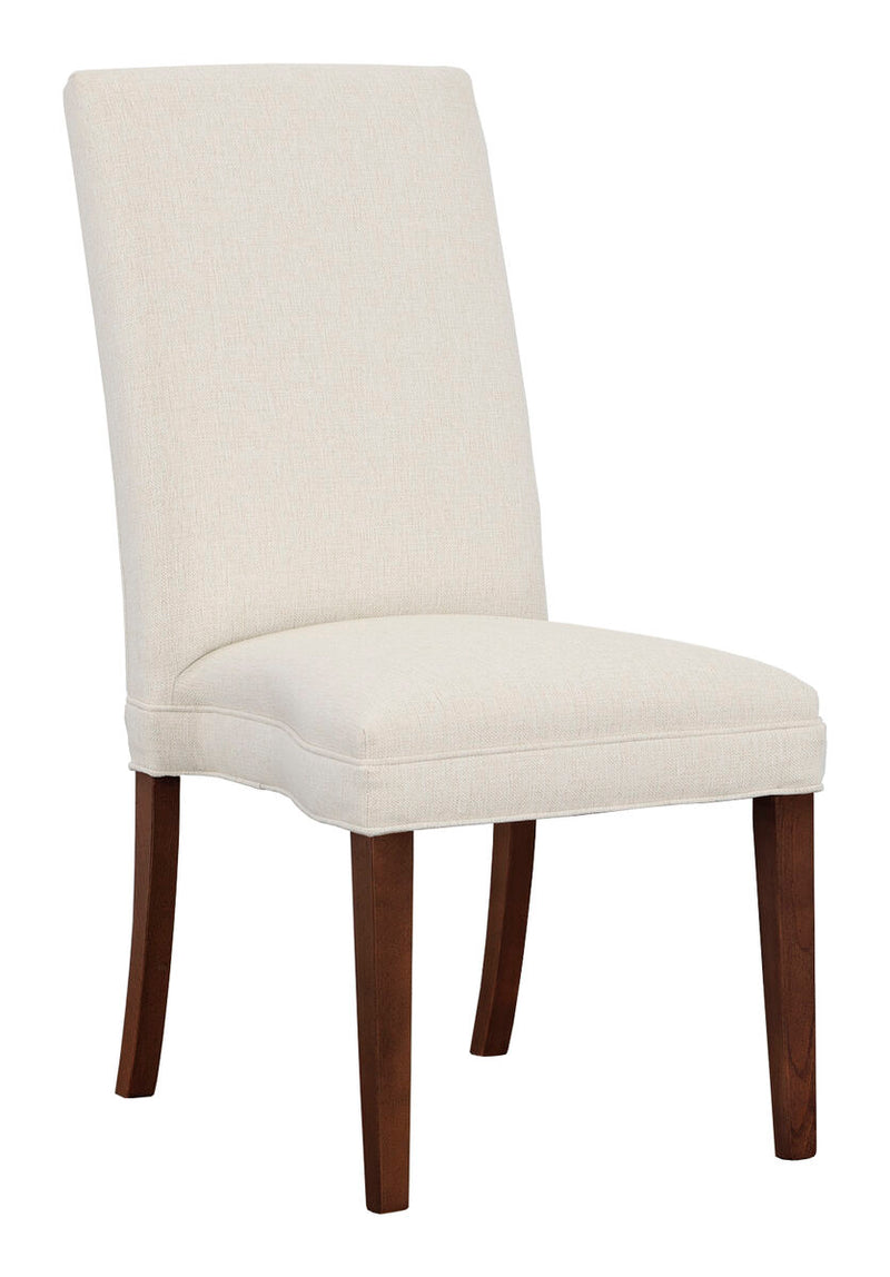 Straight Tall Back Armless Stack Chair - 1214-14