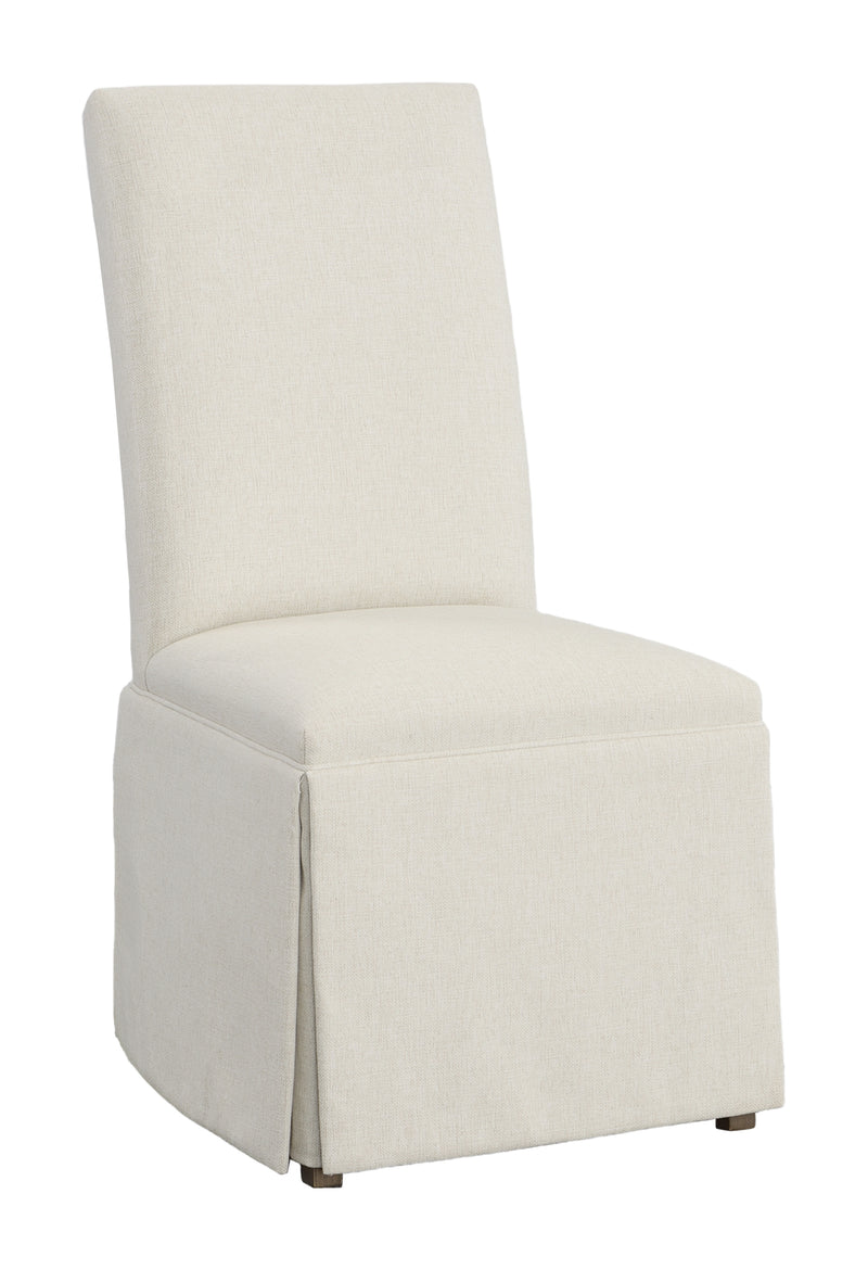 Straight Tall Back Skirted Dining Chair - 1215-05-T