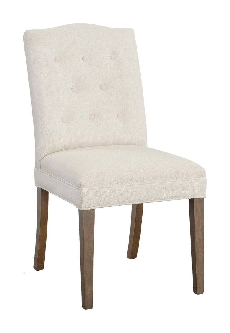 Camel Short Back Dining Chair - 1222-05-M