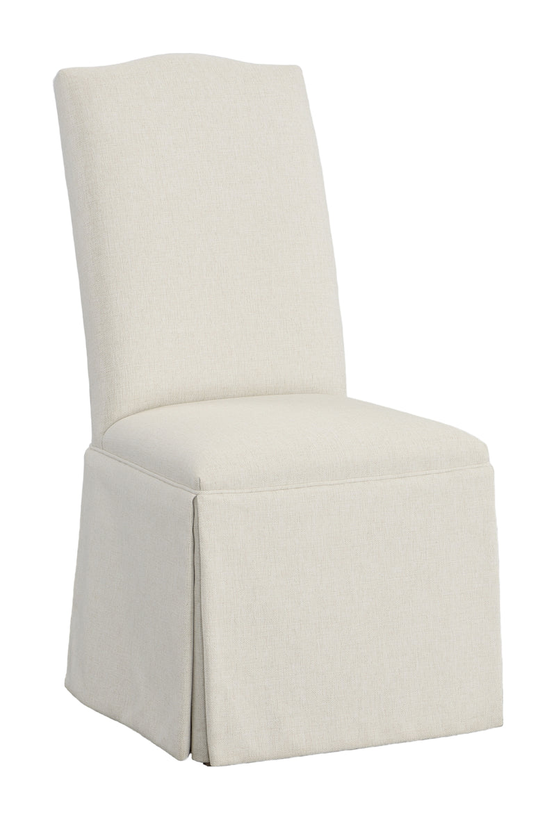 Camel Tall Back Skirted Dining Chair - 1225-05-T