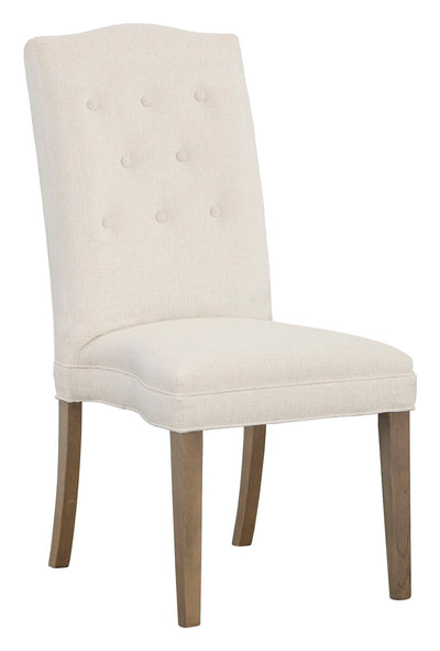 Camel Tall Back Armless Stack Chair - 1226-14-M