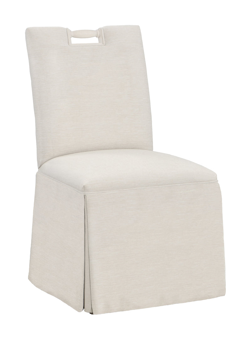 Pull Short Back Skirted Dining Chair - 1231-05-L