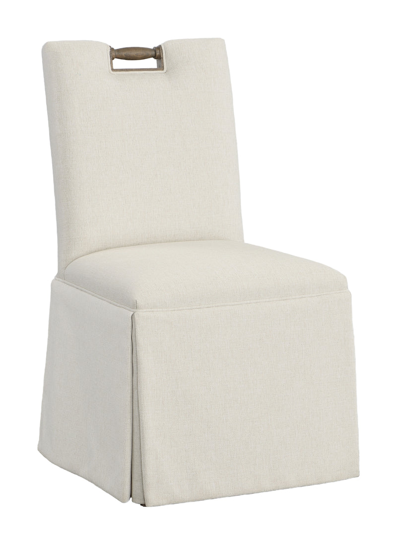 Pull Short Back Skirted Dining Chair - 1231-05-M