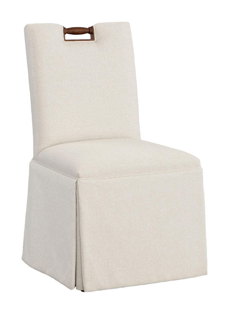 Pull Short Back Skirted Dining Chair - 1231-05