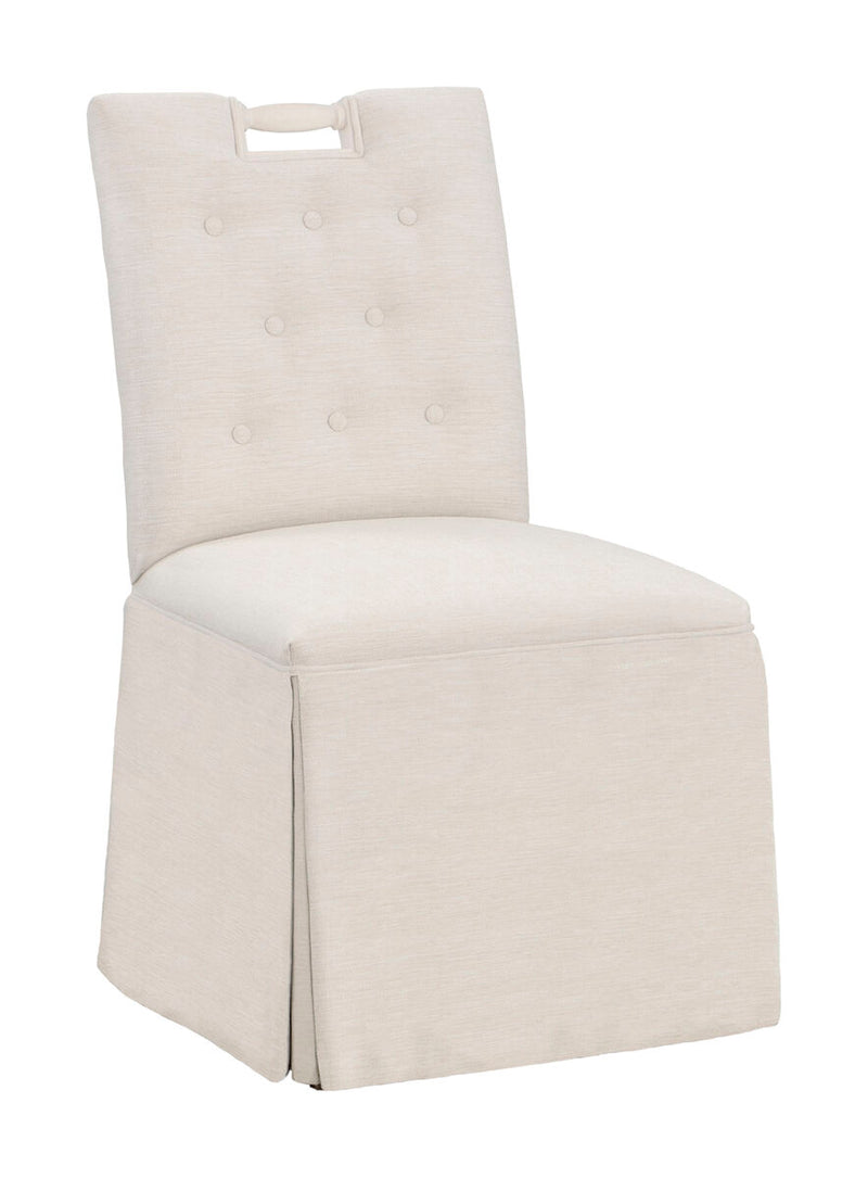 Pull Short Back Skirted Dining Chair - 1233-05