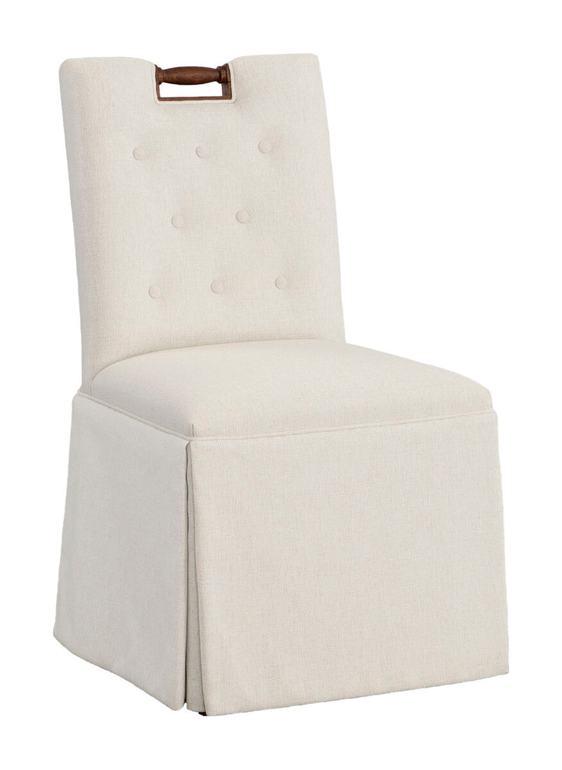 Pull Short Back Skirted Dining Chair - 1233-05-T