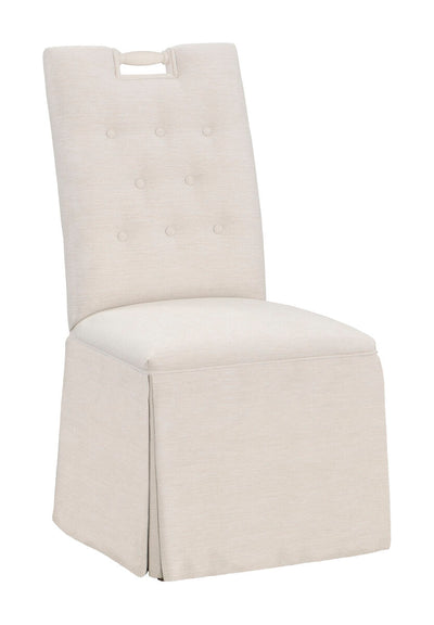 Pull Tall Back Skirted Dining Chair - 1235-05-L