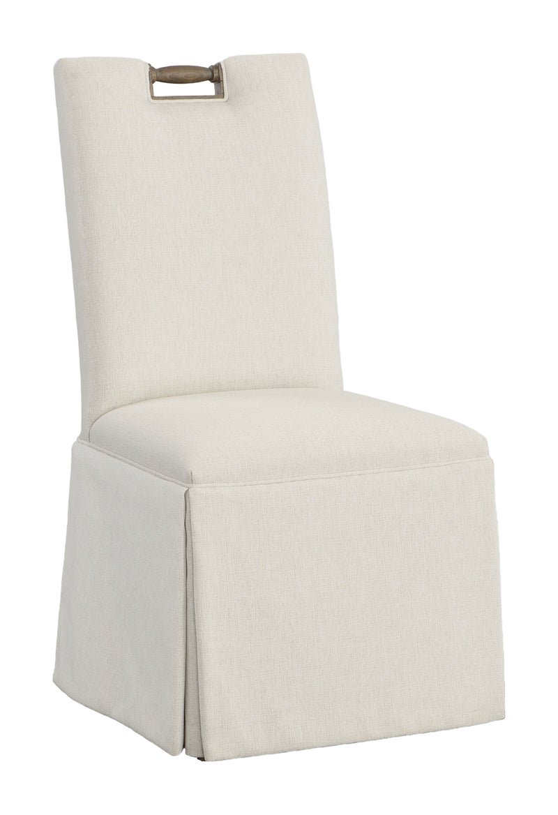 Pull Tall Back Skirted Dining Chair - 1235-05-M