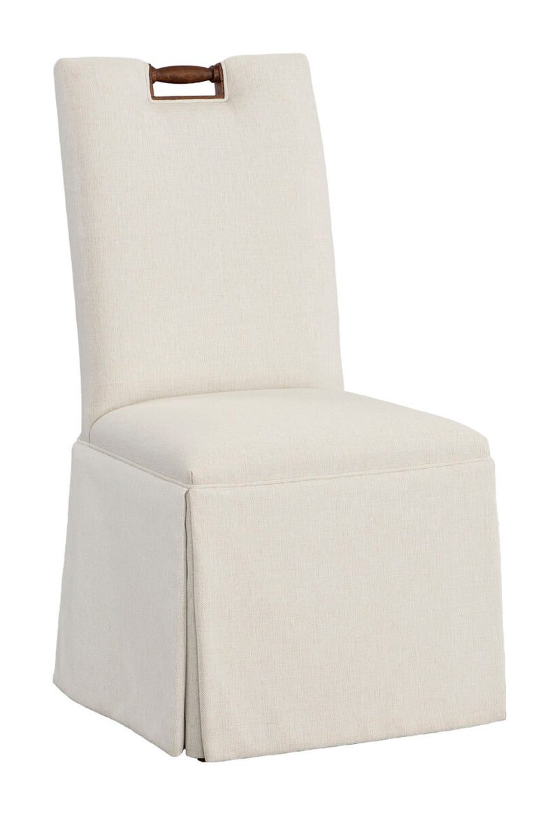 Pull Tall Back Skirted Dining Chair - 1235-05-T