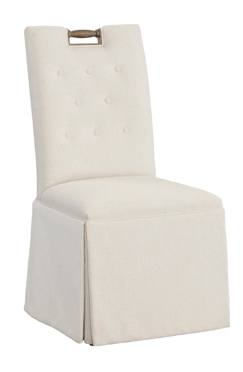 Pull Tall Back Skirted Dining Chair - 1237-05-M