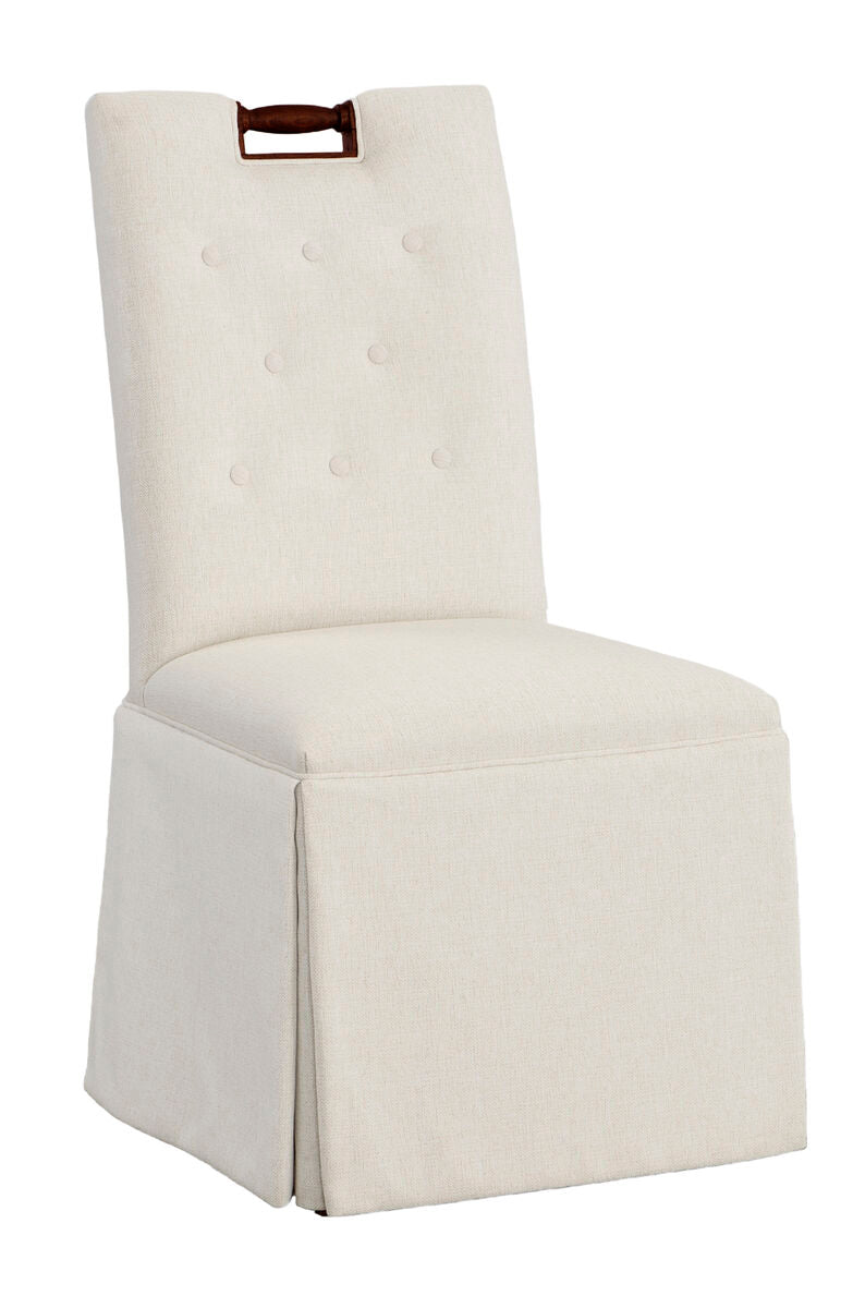 Pull Tall Back Skirted Dining Chair - 1237-05-T