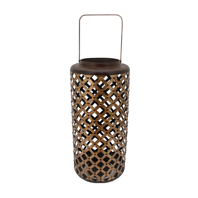 METAL CANDLE LANTERN