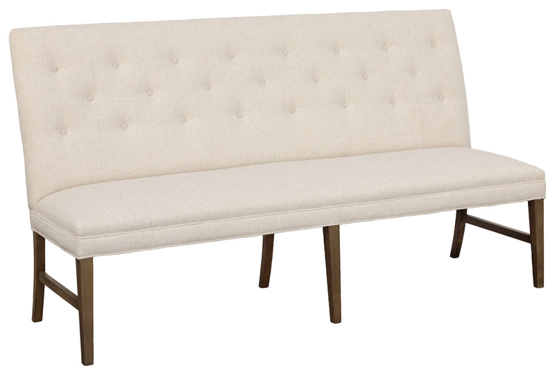 Straight Back Armless Banquette 72" - 1272-72-M