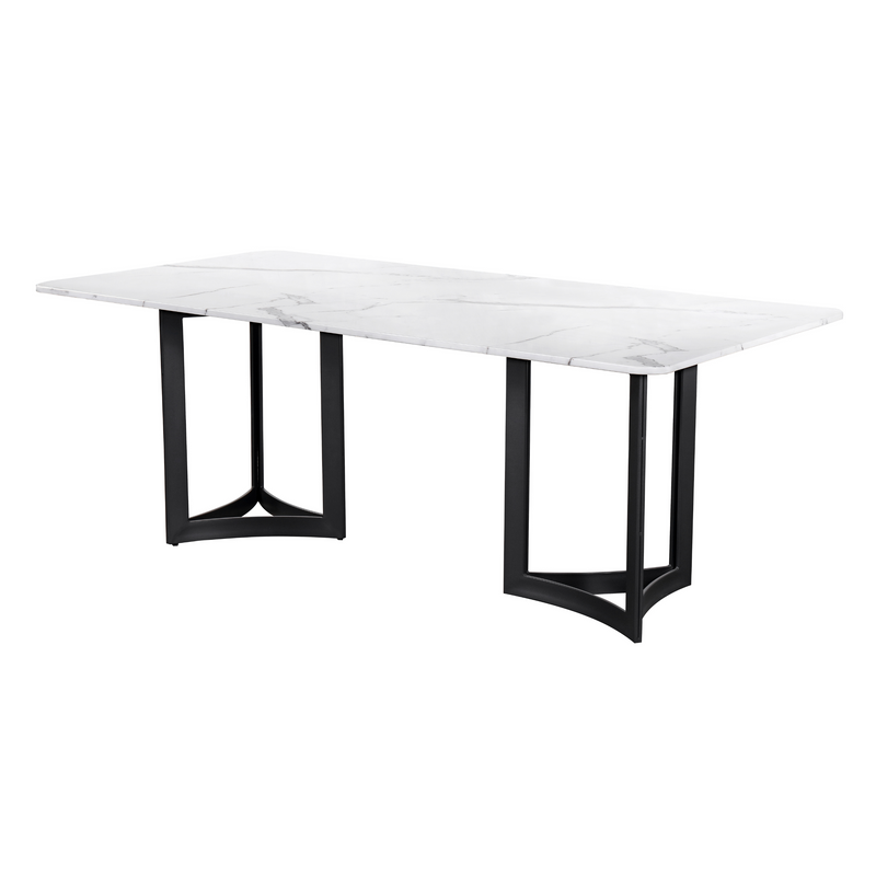 Alexa Marble Top Dining Table