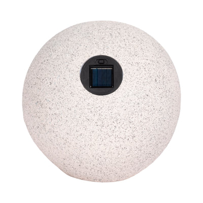 Resin, 11" Solar Orb, Grey