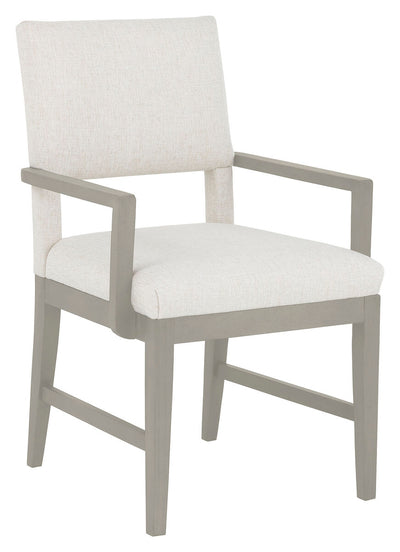 Addy Sheer Dove Arm Chair