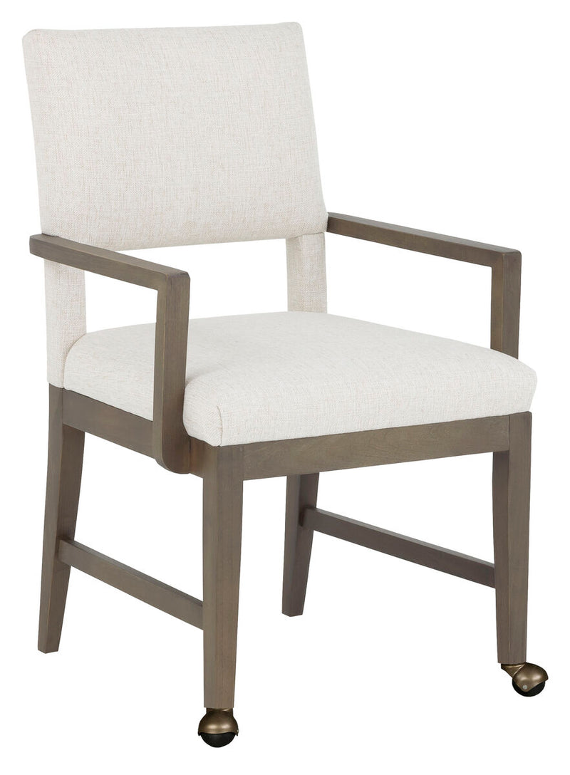 Addy Mica Arm Chair W/Front Casters