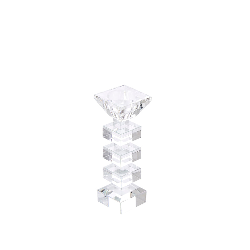 Crystal Candle Holder, Clear | 13317-03