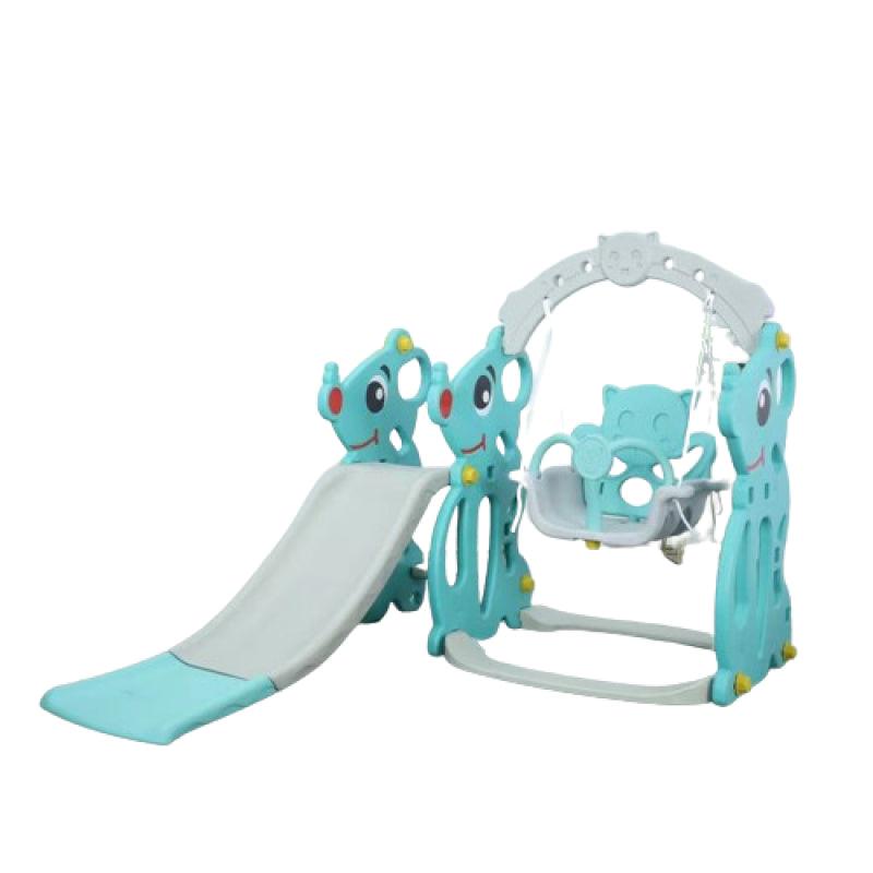 Dreeba 3-in-1 Kids Slide and Swing with Basketball Hoop playset - YT-35