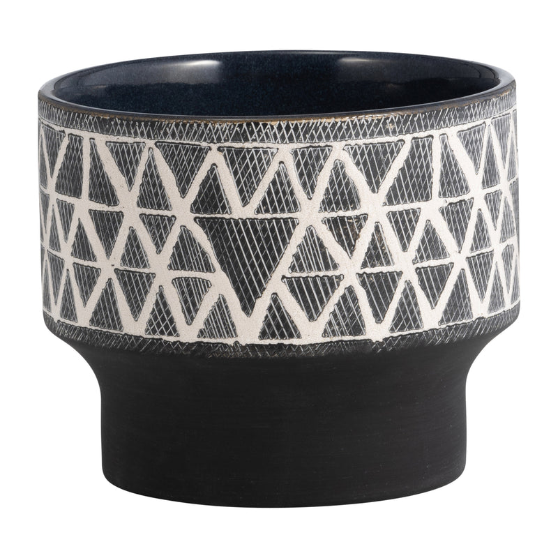 Ceramic 4.5" Planter Gray