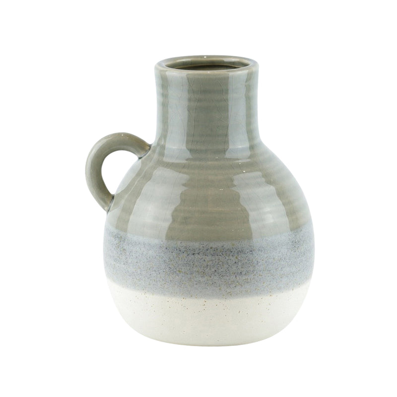 Ceramic 9" Jug, Green