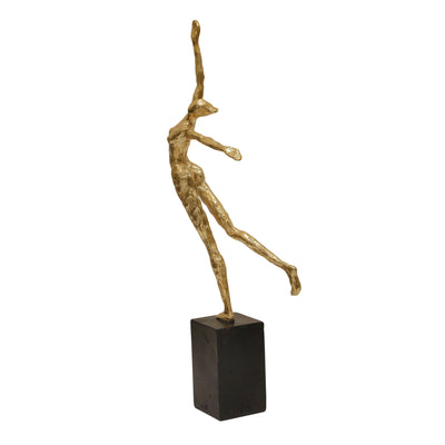 RESIN 20" GYMNAST, GOLD