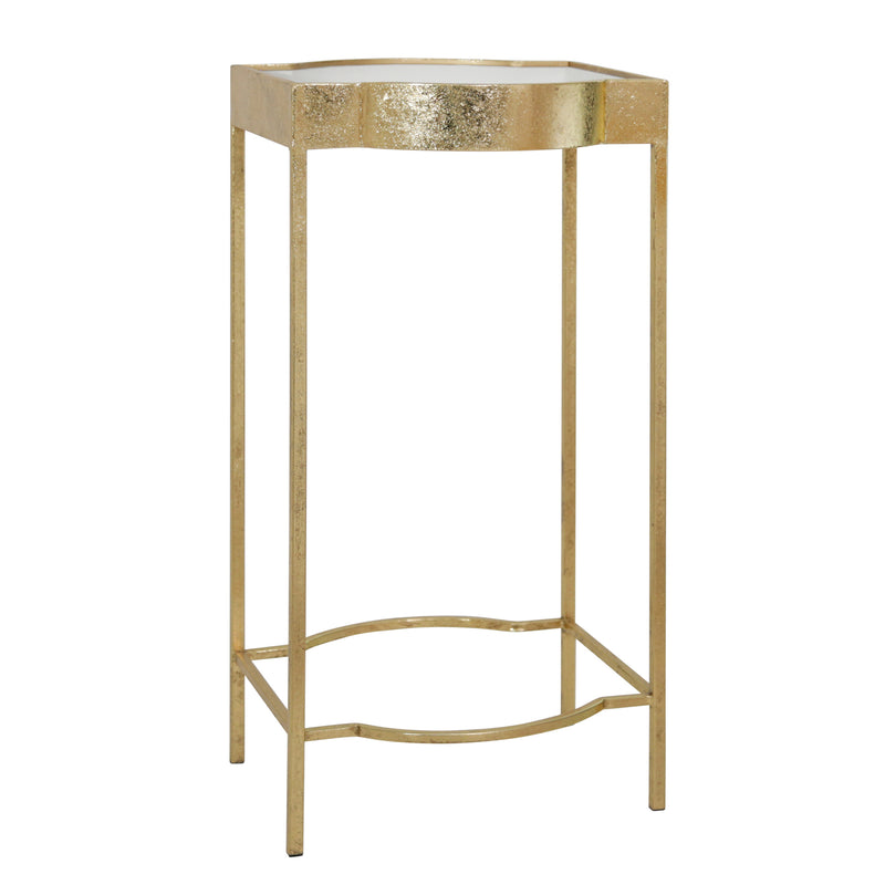 S/2 METAL/MARBLE 60/70" ACCENT TABLES,