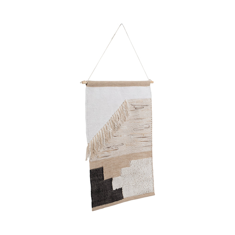 36" DIAGONAL FRINGE WALL HANGING