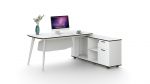 White Executive Desk